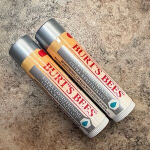 NWT Burt's Bees Ultra Conditioning Lip Balm, set of 2